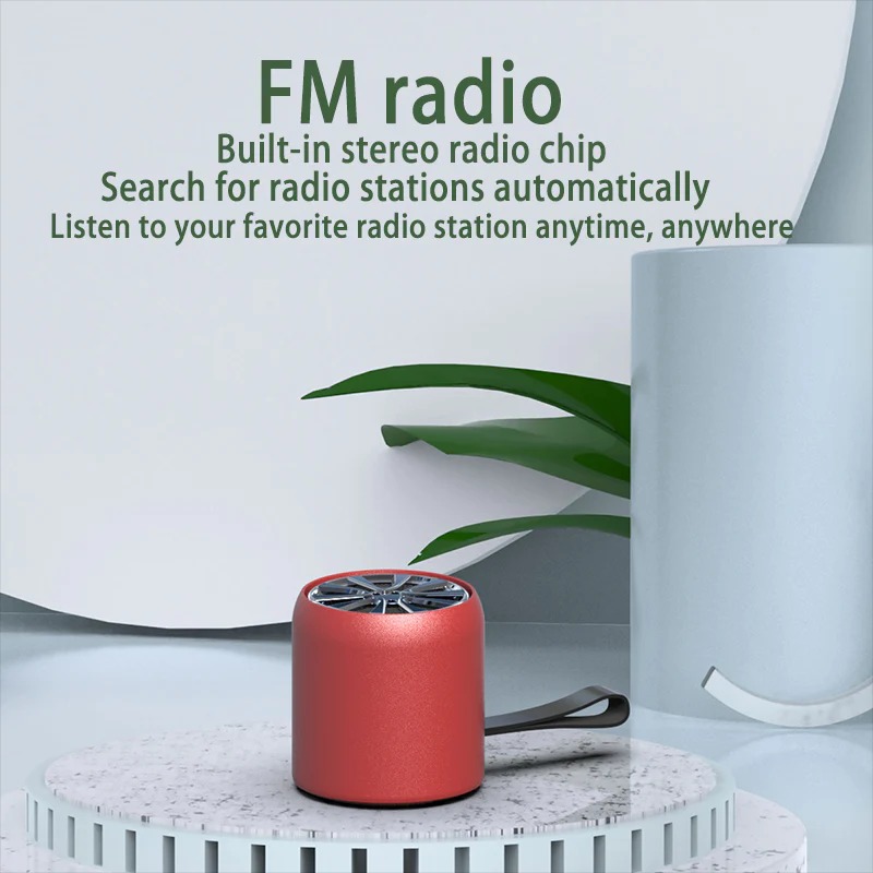 Picture of Full Metal Portable Shake Wireless Bluetooth Speaker/ M9 Bluetooth Speaker, Mini Wireless Subwoofer, Small Steel Cannon, Portable Small Speaker Suitable For Party - 5 Hours Backup - Bluetooth Speaker - Bluetooth Speaker - Bluetooth Speaker