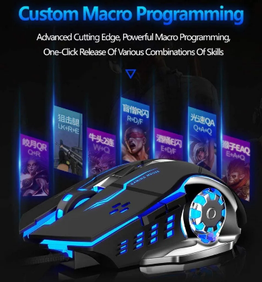 Picture of T9/G11/N3/C25 Dpi Adjustable Led Gaming Mouse - Customize Your Gaming Experience