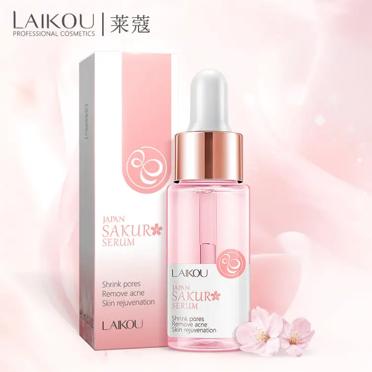 Picture of LAIKOU Japan Sakura Serum Oil Control Brightening Rejuvenation Skin Whitening Serum – 17ml