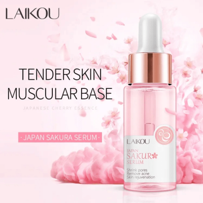 Picture of LAIKOU Japan Sakura Serum Oil Control Brightening Rejuvenation Skin Whitening Serum – 17ml