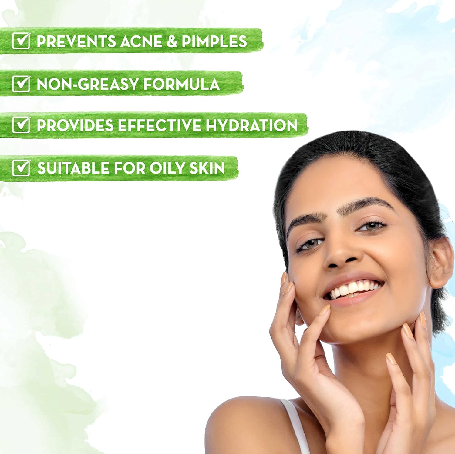 Picture of Mama Earth Oil-Free Moisturizer For Face With Apple Cider Vinegar For Acne Prone Skin - 80ml