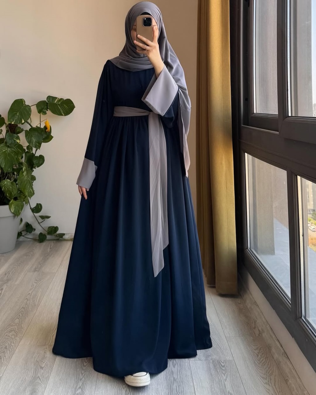 Picture of Muslin Abaya Picture of Muslin Abaya