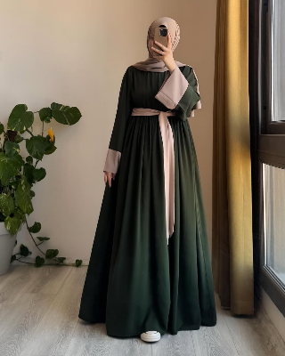 Picture of Muslin Abaya Picture of Muslin Abaya