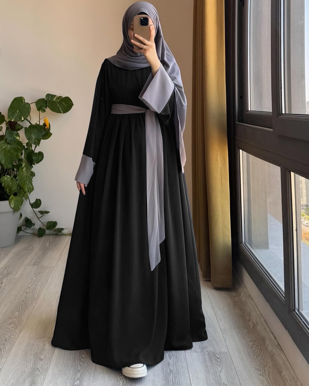 Picture of Muslin Abaya Picture of Muslin Abaya