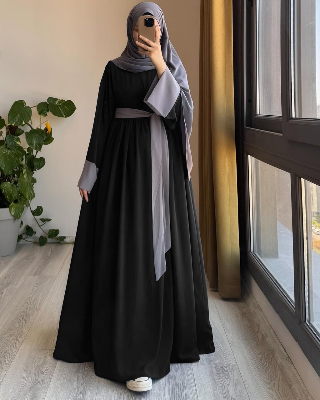 Picture of Muslin Abaya Picture of Muslin Abaya