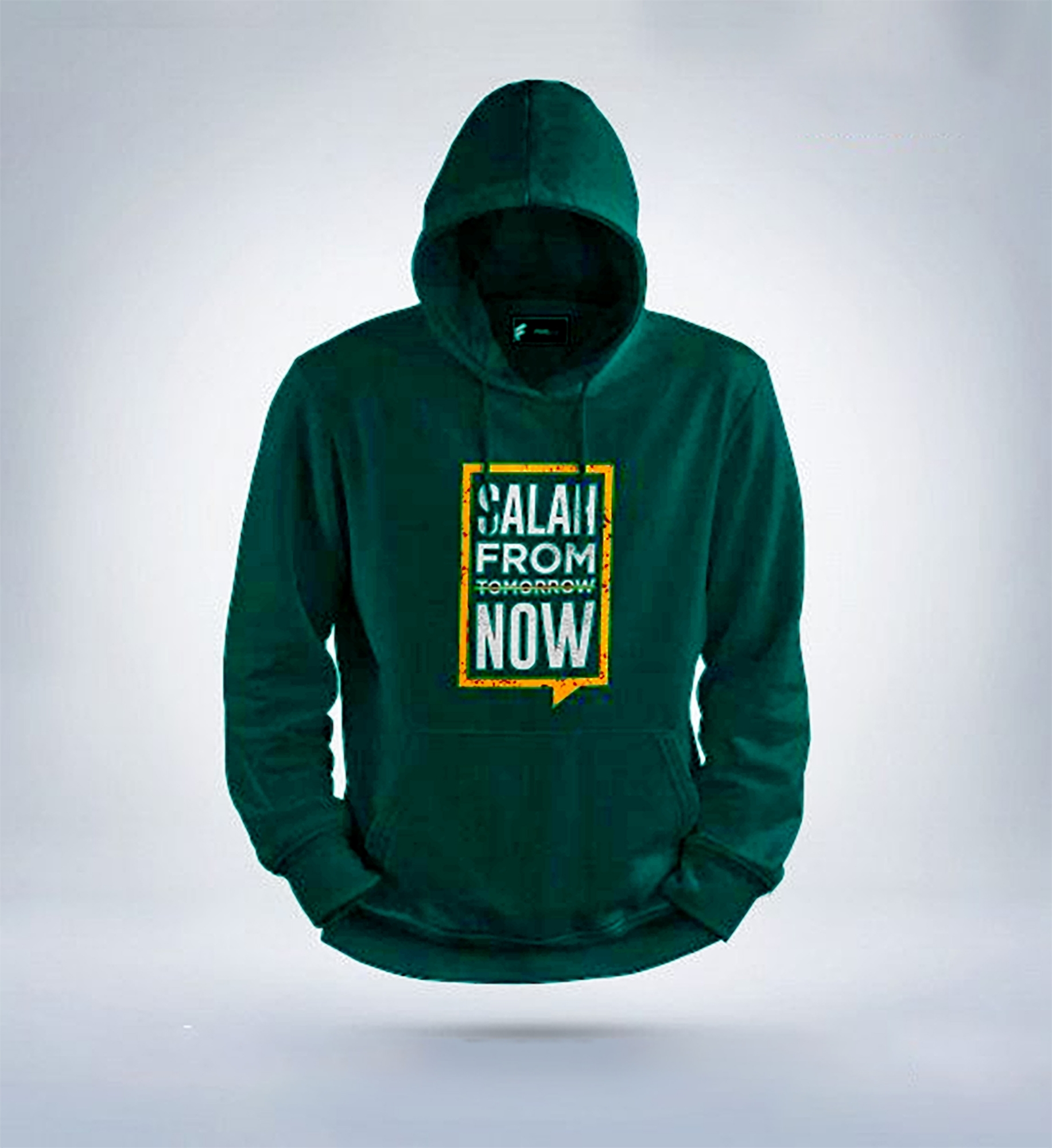 Picture of Salah From Now Islamic Hoodie (Sea Green)