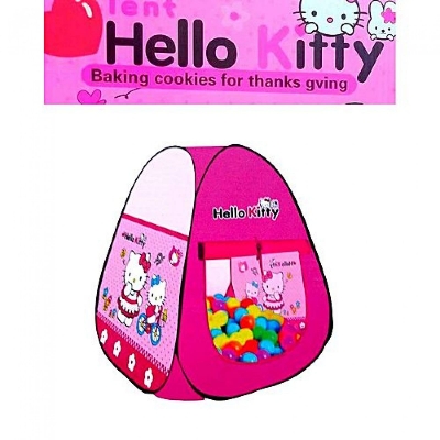 Picture of HELLO KITTY TENT PLAY HOUSE MEDIUM SIZE WITH 50 BALLS