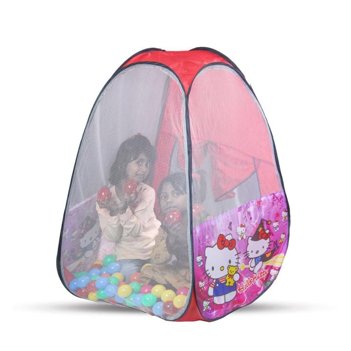 Picture of HELLO KITTY TENT PLAY HOUSE MEDIUM SIZE WITH 50 BALLS