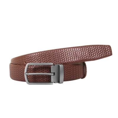 Picture of Classic Woven Pattern Genuine Leather Belt SB-B198