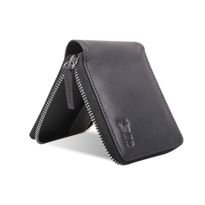 Picture of Zippered Bi-fold Slim Wallet SB-W223 | Premium