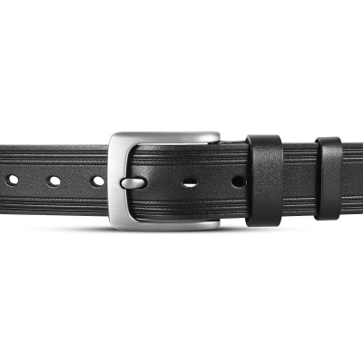 Picture of Classic Black One Part Leather Belt For Men-IB112