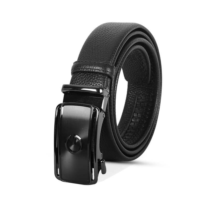 Picture of Stylish Genuine Pebbled Leather Gear Belt For Men SB-IB080