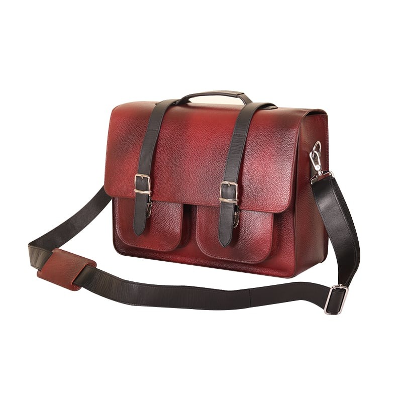 Picture of Oxblood Leather Executive Briefcase Bag SB-LB494