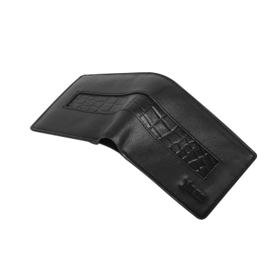 Picture of Black Elegance Croco Textured Leather Wallet For Men SB-W242 Picture of Black Elegance Croco Textured Leather Wallet For Men SB-W242