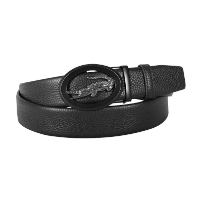 Picture of Croco Style Black Leather Gear Belt For Men SB-IB049