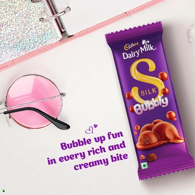 Cadbury Dairy Milk Silk Bubbly Chocolate 112g IDConline shop bangladeshothoba.com Cadbury Dairy Milk Silk Bubbly Chocolate 112g IDConline shop bangladeshothoba.com