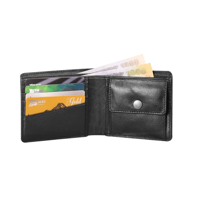 Picture of Black Elegance Leather Wallet For Men SB-W243 Picture of Black Elegance Leather Wallet For Men SB-W243