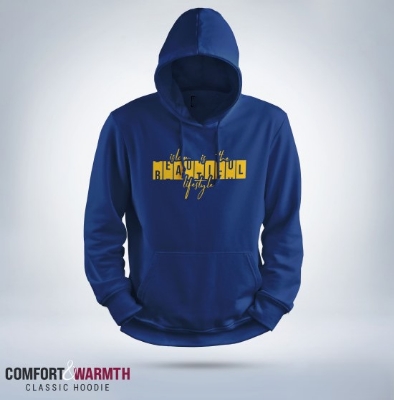 Picture of "Islam is the beautiful lifestyle" Islamic Hoodie (Royal Blue)
