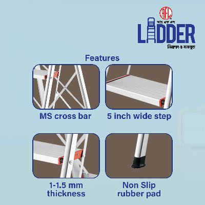 Picture of RFL House Hold Ladder 5 Step Wide  Picture of RFL House Hold Ladder 5 Step Wide