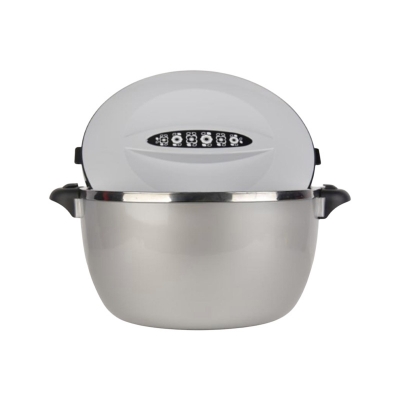 Picture of PB620S  Hot Pot W/Lock 2000 Ml Silver Picture of PB620S  Hot Pot W/Lock 2000 Ml Silver
