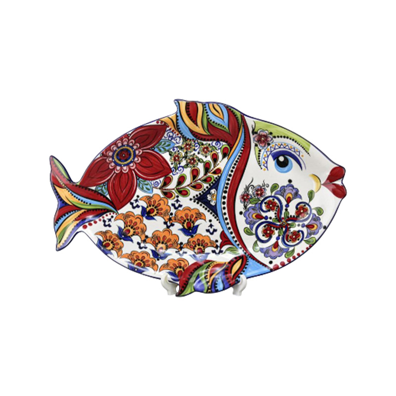 Picture of Ceramic Fish Dish, 13x12.5cm - Ideal for Appetizers (17FD) Picture of Ceramic Fish Dish, 13x12.5cm - Ideal for Appetizers (17FD)