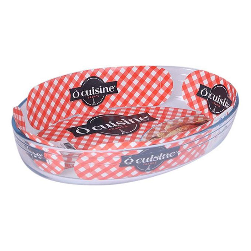Picture of O’Cuisine Glass Oval Roaster  39 x 27cm - Transparent 4.0 Litres – 347BC00 Picture of O’Cuisine Glass Oval Roaster  39 x 27cm - Transparent 4.0 Litres – 347BC00