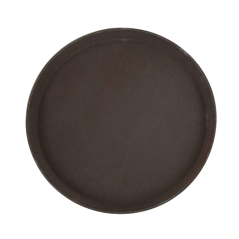 Picture of Round Tray Fiber Non-Slip Brown 18.0" - 1800CTUSA Picture of Round Tray Fiber Non-Slip Brown 18.0" - 1800CTUSA
