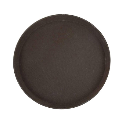 Picture of Round Tray Fiber Non-Slip Brown 18.0" - 1800CTUSA Picture of Round Tray Fiber Non-Slip Brown 18.0" - 1800CTUSA