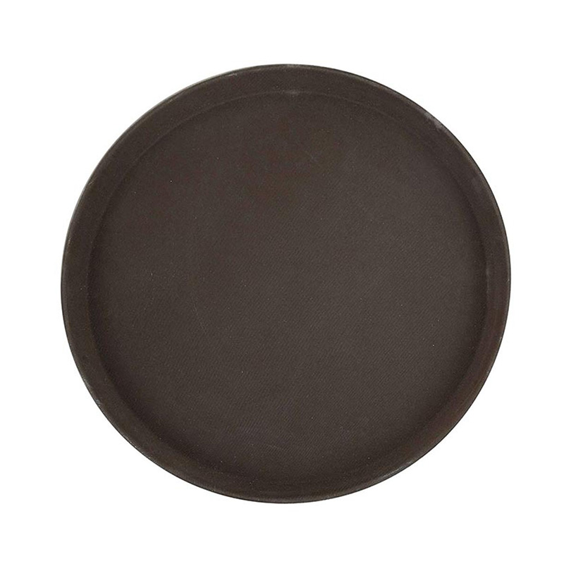 Picture of Round Tray Fiber Non-Slip Brown 11.0" Tray - 1100CTUSA Picture of Round Tray Fiber Non-Slip Brown 11.0" Tray - 1100CTUSA