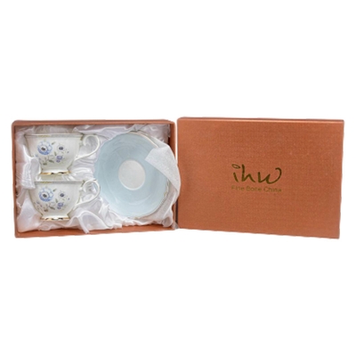 Picture of Tea Cup & Saucer Set, 4 Pieces (2 Cups & 2 Saucers) - S3271D5BCS Picture of Tea Cup & Saucer Set, 4 Pieces (2 Cups & 2 Saucers) - S3271D5BCS