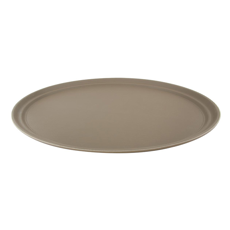Picture of Tray Fiber Non-Slip Brown 16.0" Round 1600CTUSA Picture of Tray Fiber Non-Slip Brown 16.0" Round 1600CTUSA