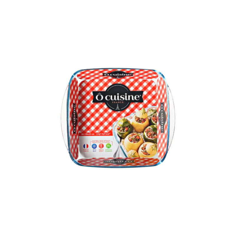 Picture of O Cuisine ROASTER SQUARE 1.0 LTR. (20X17X6) CM  211BC00 Picture of O Cuisine ROASTER SQUARE 1.0 LTR. (20X17X6) CM  211BC00