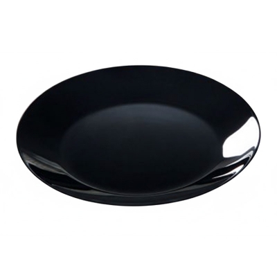 Picture of Luminarc Zelie Black Dinner Plate – Elegant and Durable Single Piece - Q8454 Picture of Luminarc Zelie Black Dinner Plate – Elegant and Durable Single Piece - Q8454