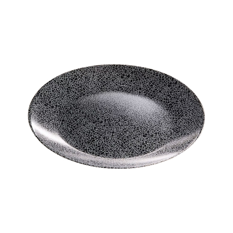 Picture of Luminarc Dinner Plate, Zoe Black, Single Piece | Chic & Durable Plate for Modern Dining - V0118 Picture of Luminarc Dinner Plate, Zoe Black, Single Piece | Chic & Durable Plate for Modern Dining - V0118