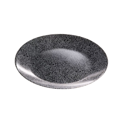 Picture of Luminarc Dinner Plate, Zoe Black, Single Piece | Chic & Durable Plate for Modern Dining - V0118 Picture of Luminarc Dinner Plate, Zoe Black, Single Piece | Chic & Durable Plate for Modern Dining - V0118