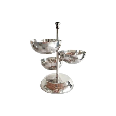 Picture of Venus Stainless Steel Snack Stand – SS009 Picture of Venus Stainless Steel Snack Stand – SS009