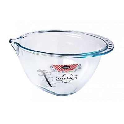 Picture of Ocuisine Expert Glass Bowl – 4.2L | Durable & Versatile Kitchen Essential - 185BC00 Picture of Ocuisine Expert Glass Bowl – 4.2L | Durable & Versatile Kitchen Essential - 185BC00