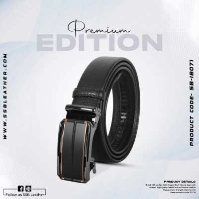 Picture of Stylish Buckle Leather Gear Belt For Men SB-IB071 Picture of Stylish Buckle Leather Gear Belt For Men SB-IB071