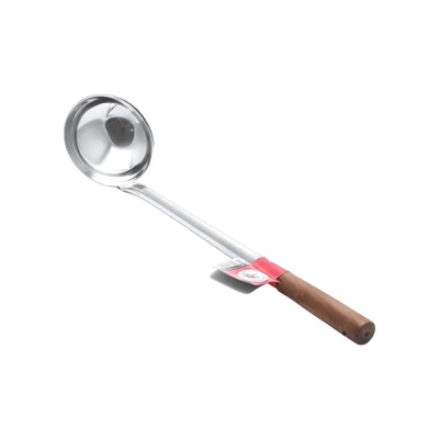 Picture of Zebra Chinese Ladle 6″ Wooden Handle - 105315 Picture of Zebra Chinese Ladle 6″ Wooden Handle - 105315