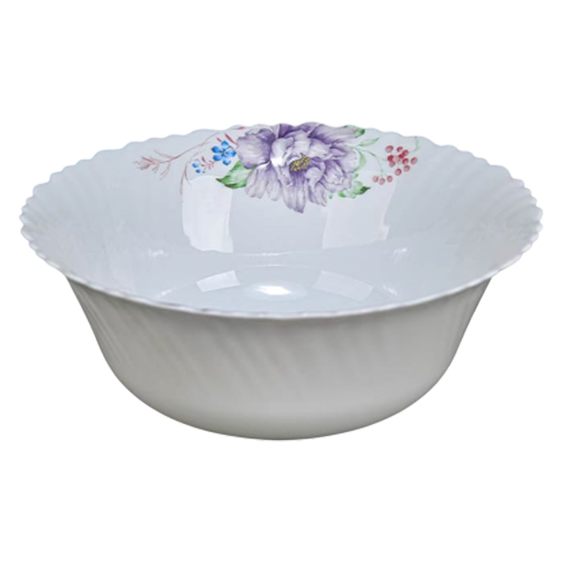 Picture of Opal Glass Serving Deep Bowl - 10″ Single Piece | Elegant & Durable | Ideal for Family Meals & Entertaining LHW100/107 Picture of Opal Glass Serving Deep Bowl - 10″ Single Piece | Elegant & Durable | Ideal for Family Meals & Entertaining LHW100/107