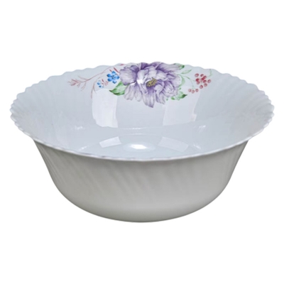 Picture of Opal Glass Serving Deep Bowl - 10″ Single Piece | Elegant & Durable | Ideal for Family Meals & Entertaining LHW100/107 Picture of Opal Glass Serving Deep Bowl - 10″ Single Piece | Elegant & Durable | Ideal for Family Meals & Entertaining LHW100/107