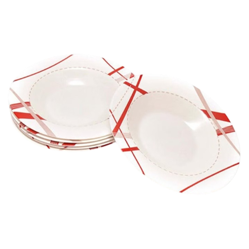 Picture of Tempered Couture Bone Soup Plate – H2836 Picture of Tempered Couture Bone Soup Plate – H2836