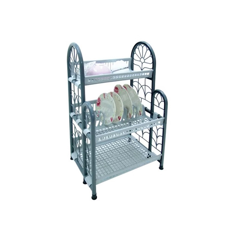 Picture of Colosseum 3 Tier Shelf W/Dish Rack+Tray – PB6283 Picture of Colosseum 3 Tier Shelf W/Dish Rack+Tray – PB6283