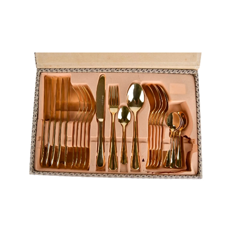Picture of Cutlery Set 24 Pcs Titanium Gold – 101024PCSTG Picture of Cutlery Set 24 Pcs Titanium Gold – 101024PCSTG