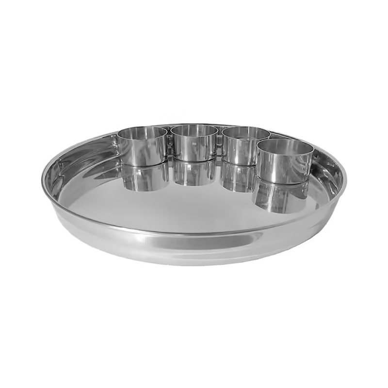 Picture of Venus Thali Set With Bowl (4+1) – TS0791 Picture of Venus Thali Set With Bowl (4+1) – TS0791