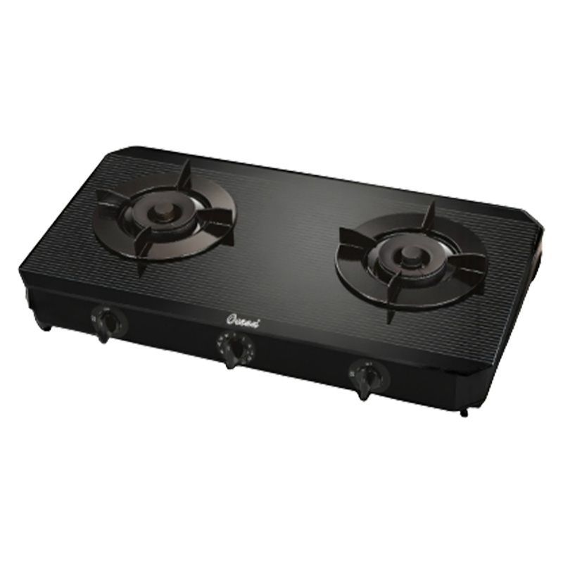 Picture of Ocean Gas Cooker Double Burner - Black Color – OGC230B Picture of Ocean Gas Cooker Double Burner - Black Color – OGC230B