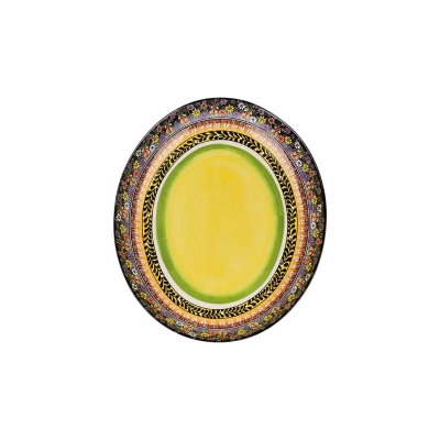 Picture of Ceramic Serving Bowl Oval Shape – D15OP Picture of Ceramic Serving Bowl Oval Shape – D15OP