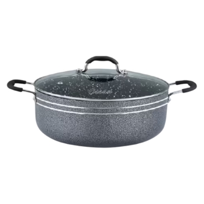 Picture of Ocean Stone Coating Cooking Pot 40cm with Glass Lid SHALLOW – ONC40SCS Picture of Ocean Stone Coating Cooking Pot 40cm with Glass Lid SHALLOW – ONC40SCS