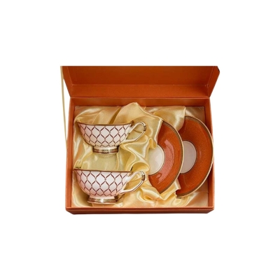 Picture of Fine Bone Tea Cup & Saucer 2+2 = 4 Pcs – S17192A Picture of Fine Bone Tea Cup & Saucer 2+2 = 4 Pcs – S17192A