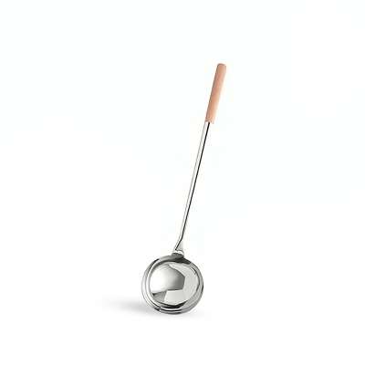 Picture of Zebra Chinese Ladle Wooden Handle – 105310 Picture of Zebra Chinese Ladle Wooden Handle – 105310